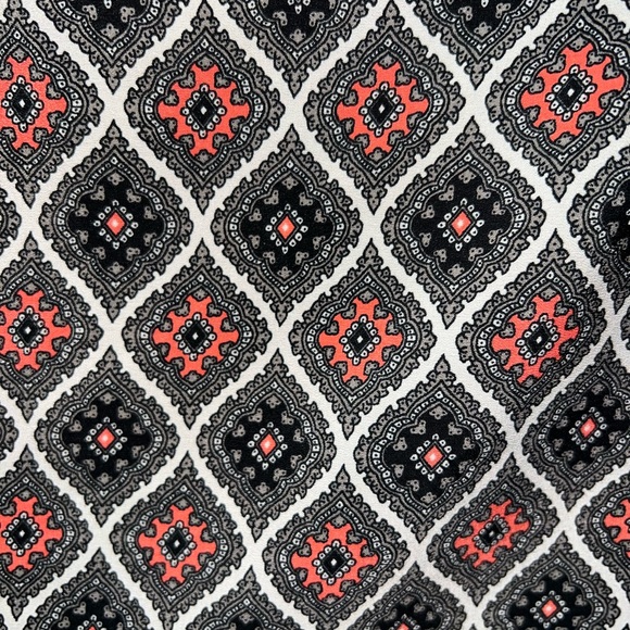 Ann Taylor Blouse Women’s Large Petite Multicolor Long Sleeve Polyester Blend - Picture 4 of 15